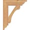 Ekena Millwork Legacy Traditional Smooth Bracket, Western Red Cedar, 3 1/2"W x 16"D x 20"H BKT04X16X20LEC01SWR - alternate 2
